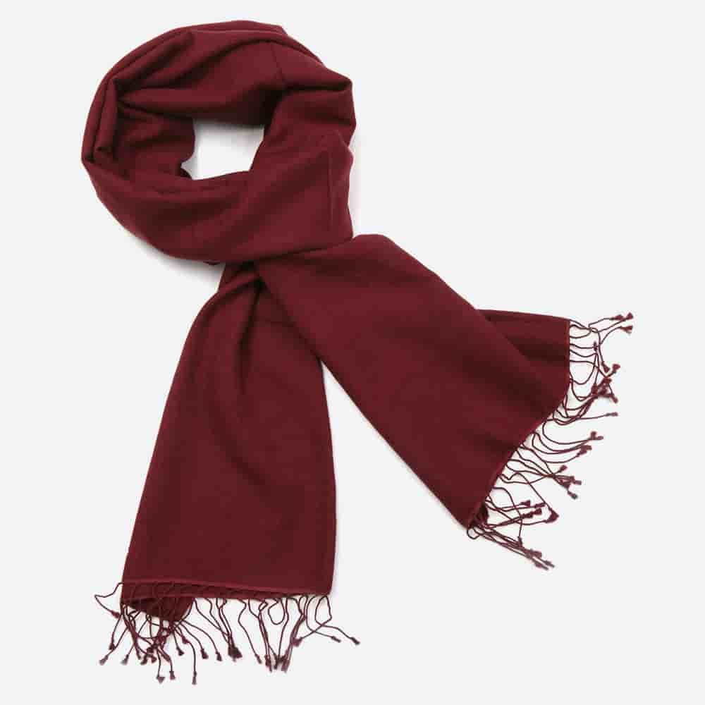 Hand-Knitted Wool Scarf